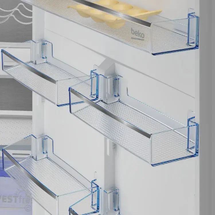 תמונה ממוזערת: מקרר אינטגרלי מקפיא תחתון 370 ליטר בקו BCNE400E50SHN דלת