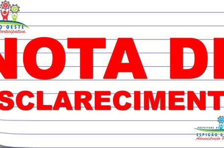 NOTA DE ESCLARECIMENTO SOBRE DECRETO DE RESTRIÇÃO DE CIRCULAÇÃO DE VEÍCULOS DE REBOQUE