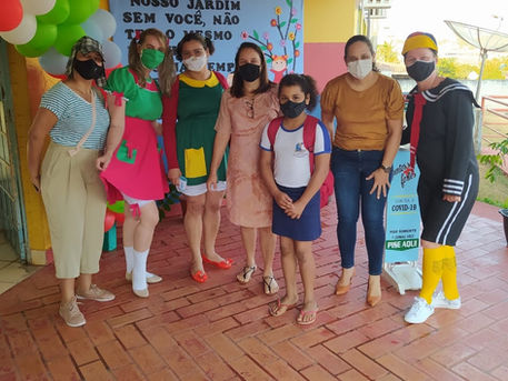 Escolas Municipais retomam as aulas presenciais no município de Espigão do Oeste