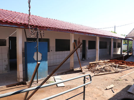 Escola Teobaldo recebe reforma e ampliação no valor de R$ 1.029.304,04