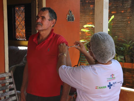 Com medida para manter idosos em casa, Semsau vacina 98% dos idosos contra gripe