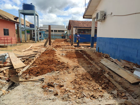 ADMINISTRAÇÃO GESTÃO E TRABALHO PROMOVE REFORMA DA ESCOLA TANCREDO NEVES