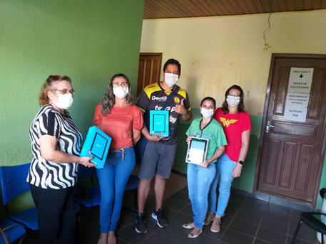 SEMSAU realiza entrega de Tablets para os Agentes Comunitário de Saúde