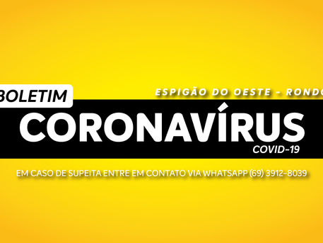 24 DE SETEMBRO DE 2021 – BOLETIM DIÁRIO COVID-19 EM ESPIGÃO DO OESTE