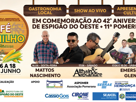 1ª FEIRA CULTURAL CAFÉ COM MILHO - PROGRAMAÇÃO