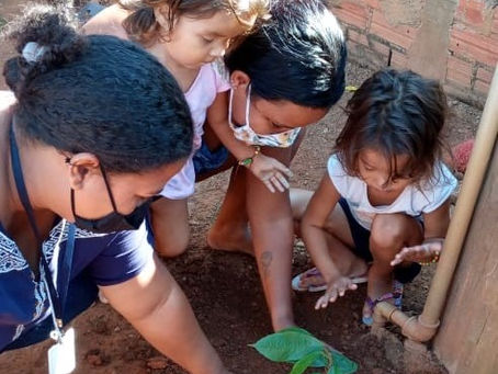 SEMAS REALIZA AÇÃO REFERENTE AO MÊS DO MEIO AMBIENTE