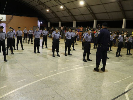 Nesta quinta-feira 12/12 aconteceu a Formatura da 4ª turma da Polícia Mirim de Espigão do Oeste