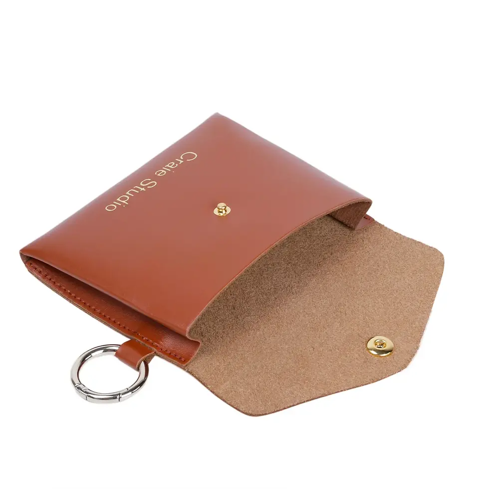 Miniature : Porte monnaie POCHI BOX Tan