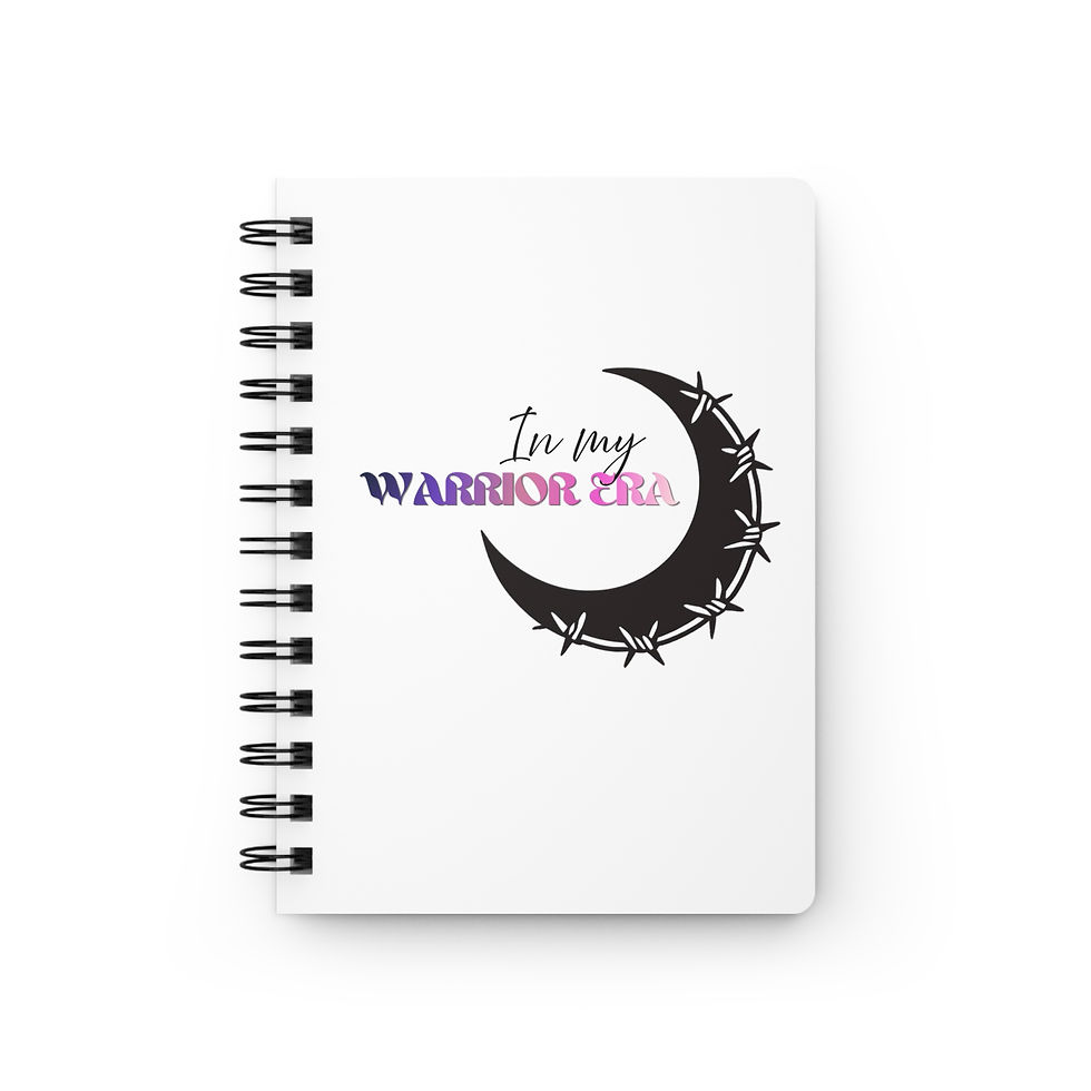 Thumbnail: "In My Warrior Era" Moon Notebook