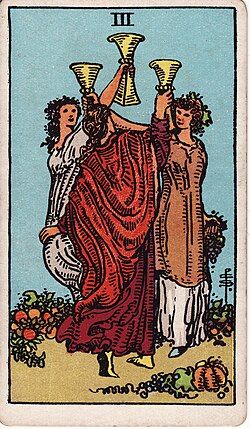 Three of Cups Tarot
