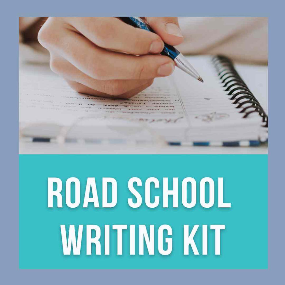 Thumbnail: Road School Writing Kit +QuickStart Thank-You Card