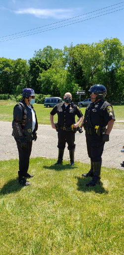 Geech Deputy Lipset and Sargeant Sanchez