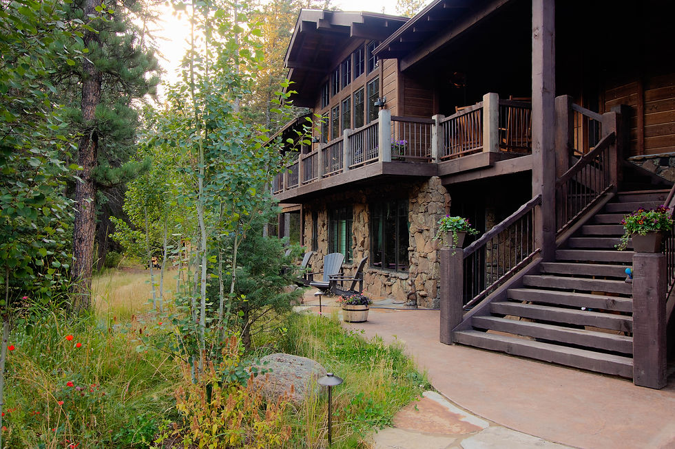 Custom Home in the Woods