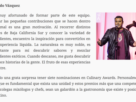 CULINARY AWARDS LOS CABOS 2018
