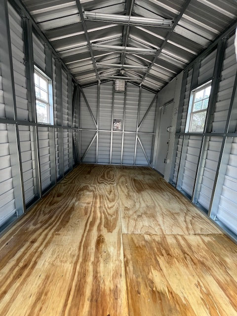 Thumbnail: 8 x 14 Forever Series Lark Metal Garage and Electric #319682