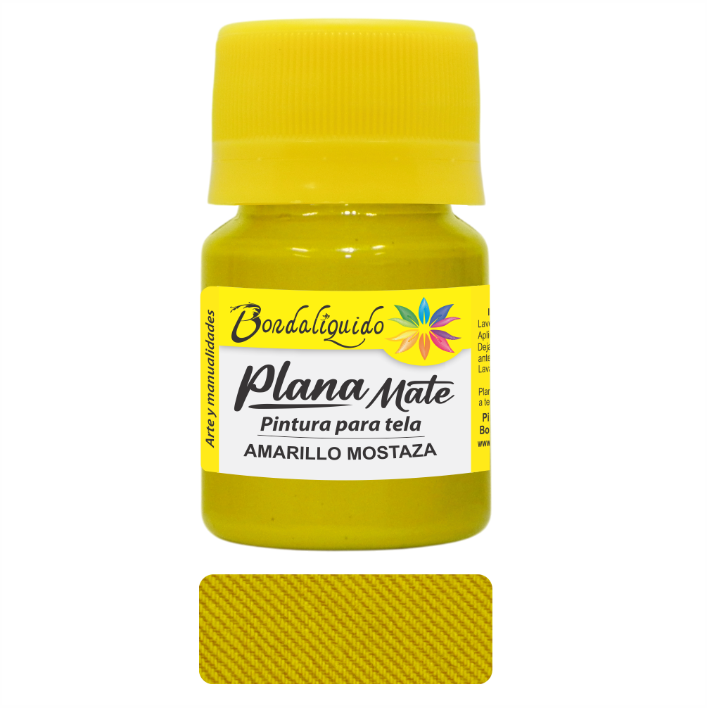 Plana Amarillo mostaza