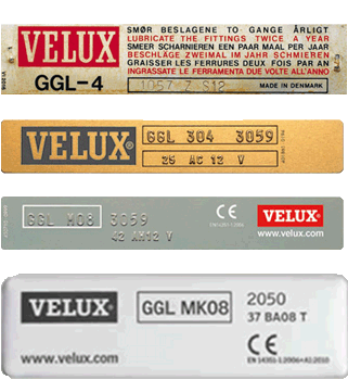 Velux Data Stamps