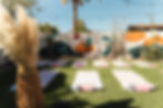 Outdoor yoga mats Scottsdale bachelorette party
