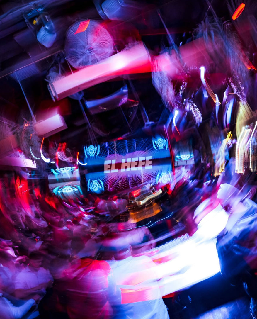Vibrant Scottsdale party scene with El Hefe