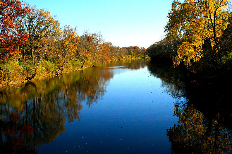 Stillwater River in the Fall Original LA