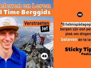 EP48. Full Time Berggids. Beleven en Leren met Jef Verstraeten