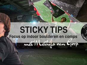 EP 25. Focus op indoor boulderen en comps met Mathijs van Gorp