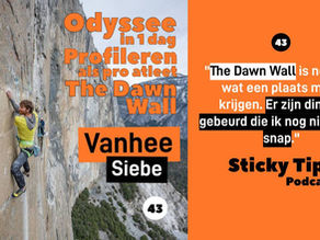 EP43. Odyssee, profileren als pro en The Dawn Wall met Siebe Vanhee