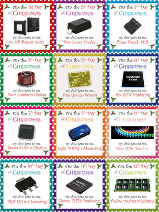 The Twelve Chips of Christmas