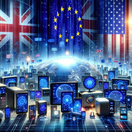 How SealSQ's Vault-IC delivers compliance with new IoT Cybersecurity Laws: the PSTI Act in UK plus EU and US
