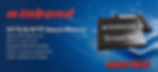 Image to illustrate Winbond's secure memory for RED DA and CRA Compliance. Winbond ad featuring W77Q & W77F Secure Memory chip on a blue tech background. Text highlights cyber resilience and features for IoT.