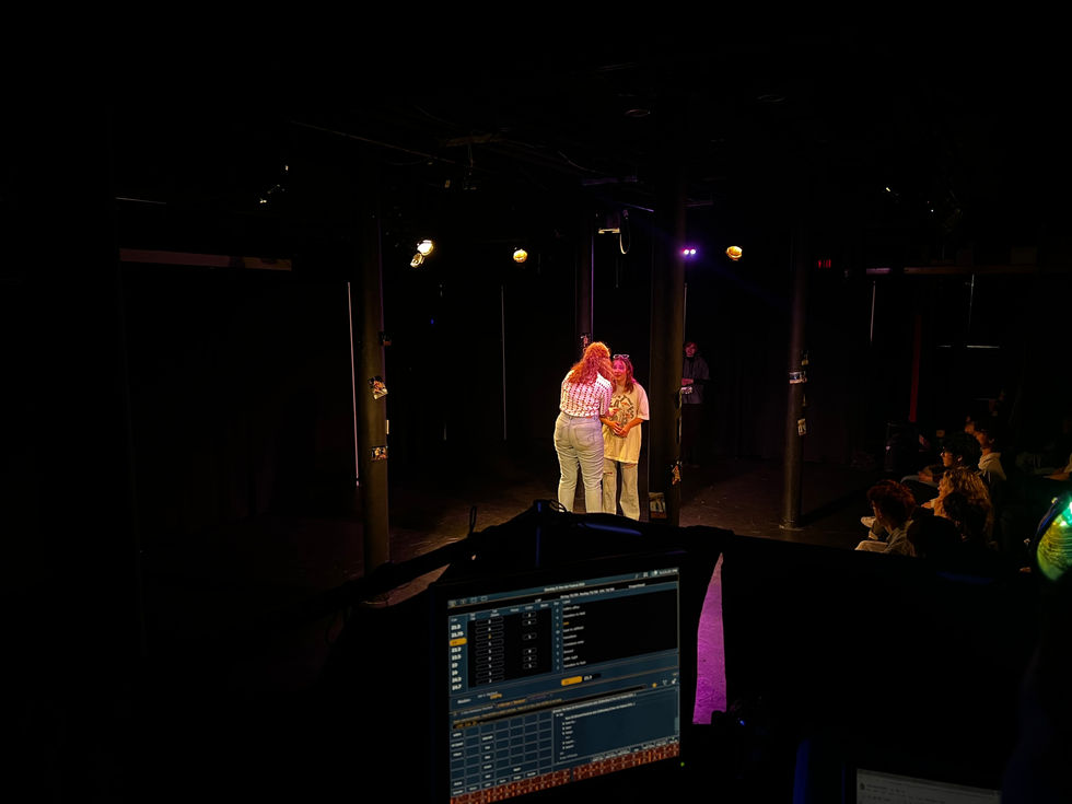 Scene 4
(Cast from left to right)
Laura Walker & Chris Allison