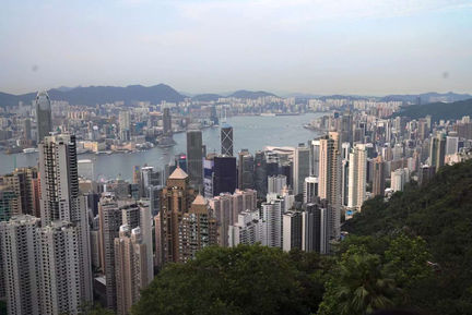 Whole view of Hong Kong