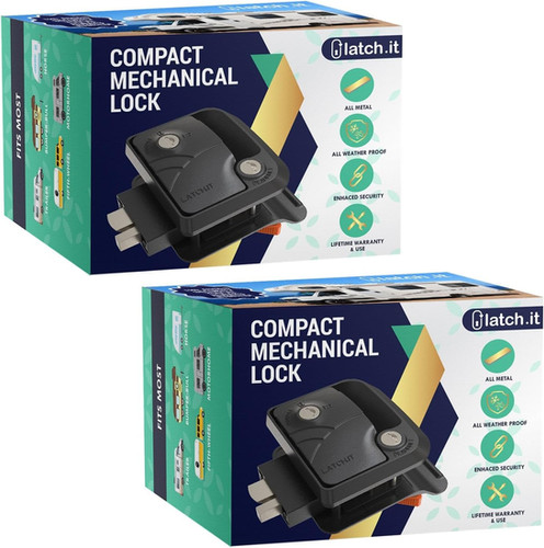 Mini Mechanical RV Door Locks Keyed Alike | LATCH.IT