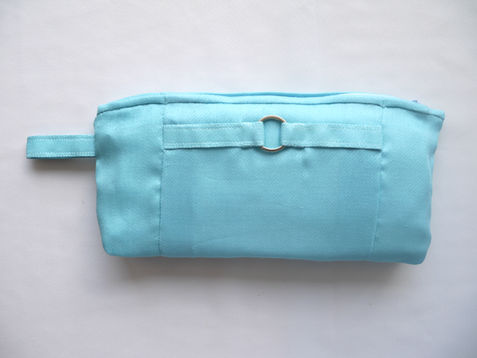 Ice Blue Clutch