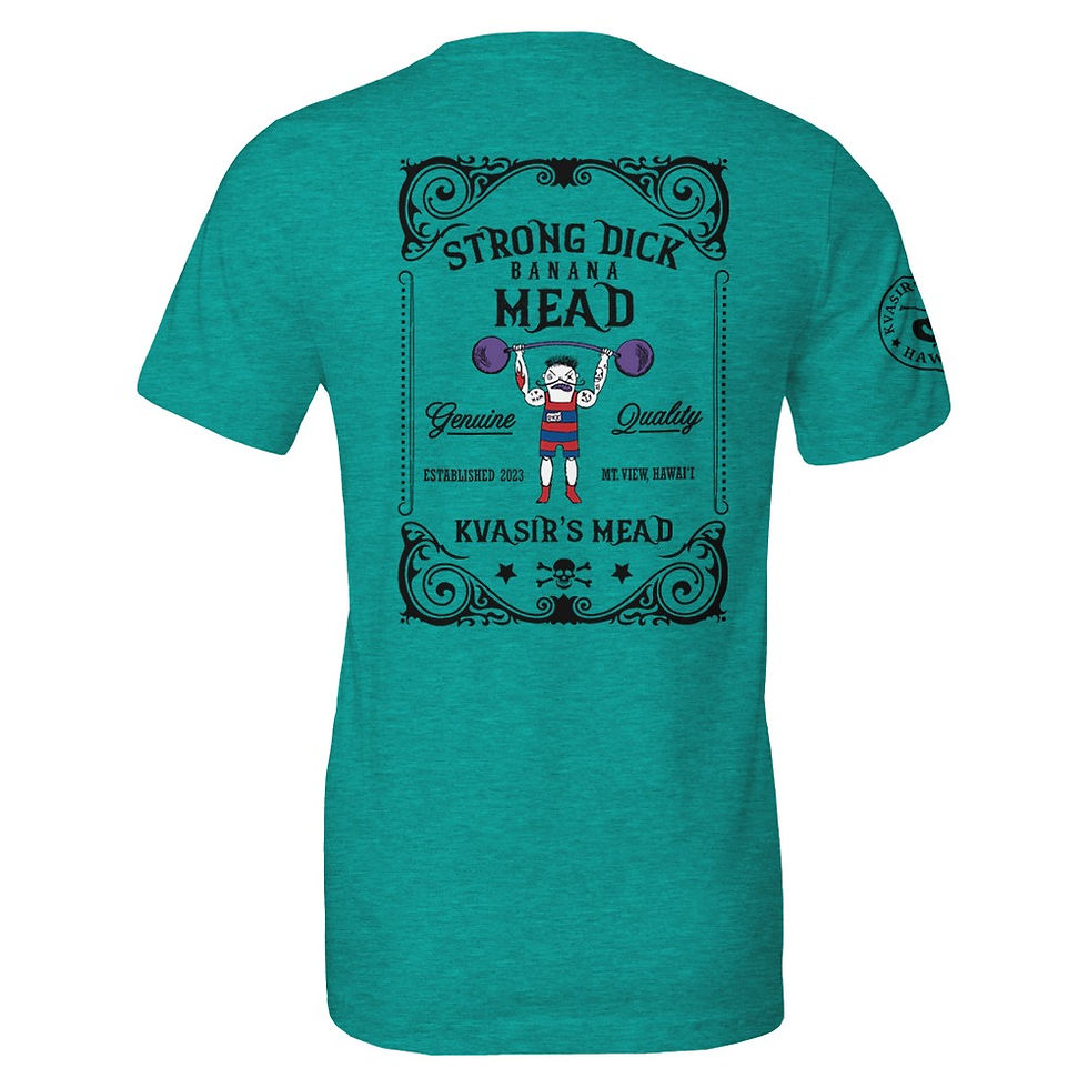 Thumbnail: Kvasir's Mead 'Strong Dick' T-shirt