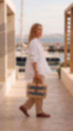 atlantica portuguese basket bag