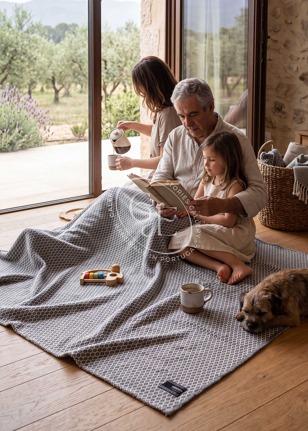 Thumbnail: portuguese handmade cotton blanket