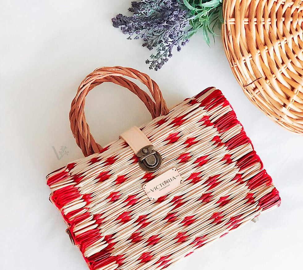 wicker basket bags