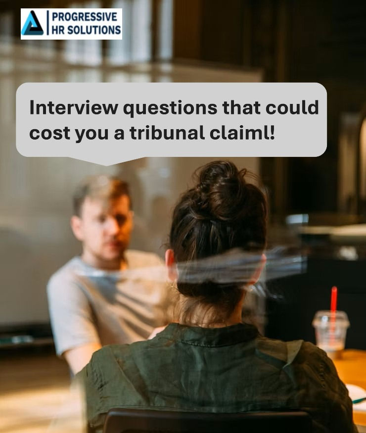 Insight from an HR consultant in London, Camden on the casual interview questions that expose your business to discrimination claims.