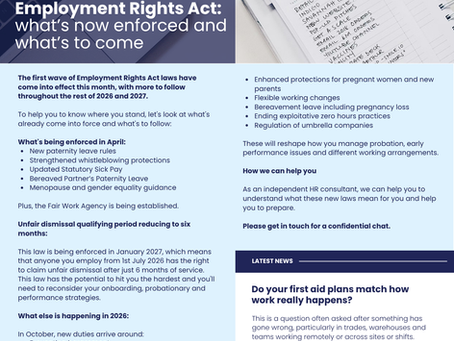 HR NEWSLETTER April 2026