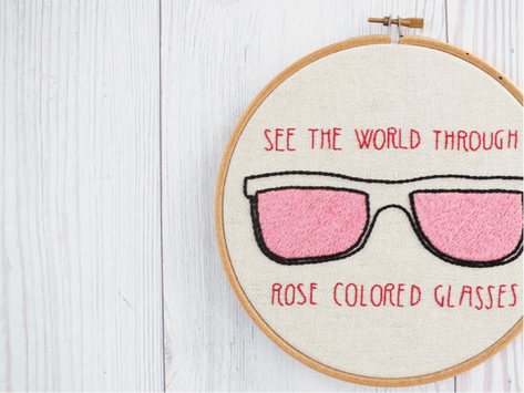 rose colored glasses