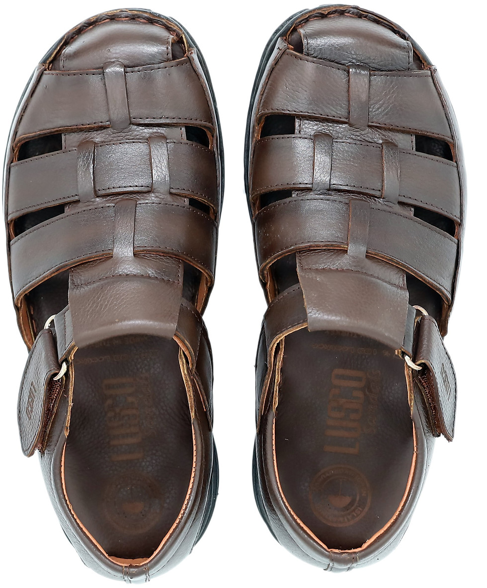 Thumbnail: T199 - Lusco men's leather sandals