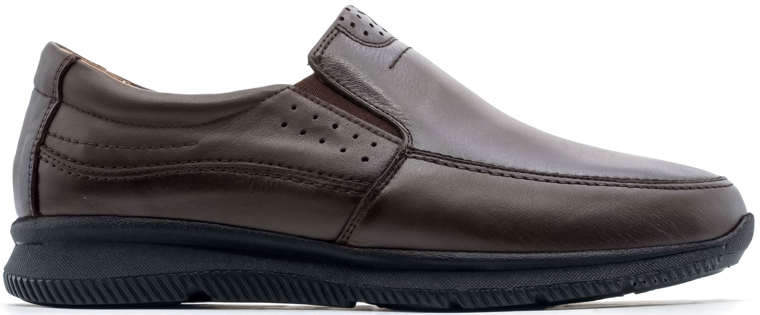 840 - Lusco Men's Slip-on shoes with a gel insole to maintain comfort