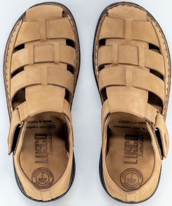 Thumbnail: T199 - Lusco men's leather sandals