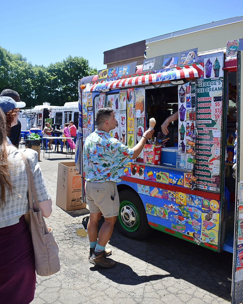 Ice Cream Truck at New Haven Black Pride Festival