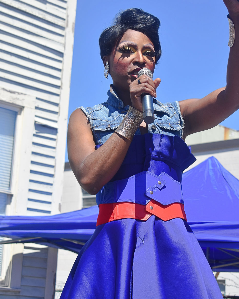 Sparkle A. Diamond at New Haven Black Pride Festival