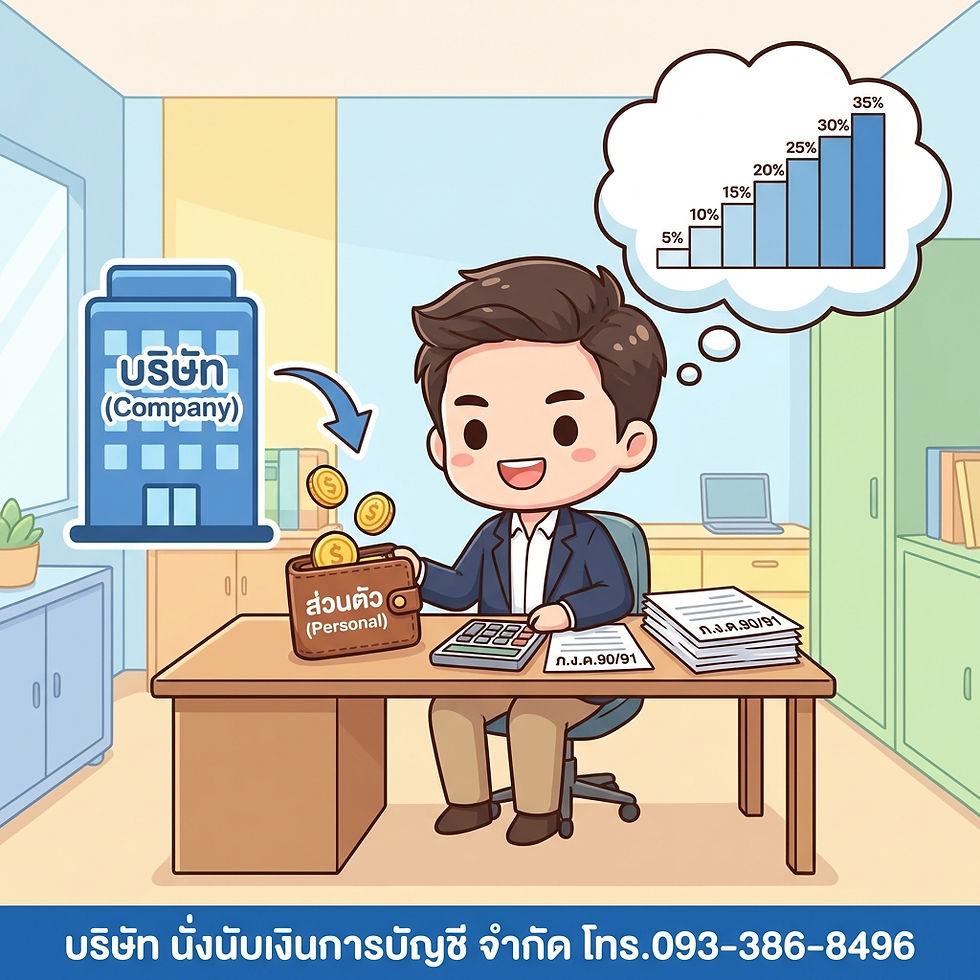 ภาษีเงินได้บุคคลธรรมดา ที่เจ้าของกิจการต้องรู้ !!