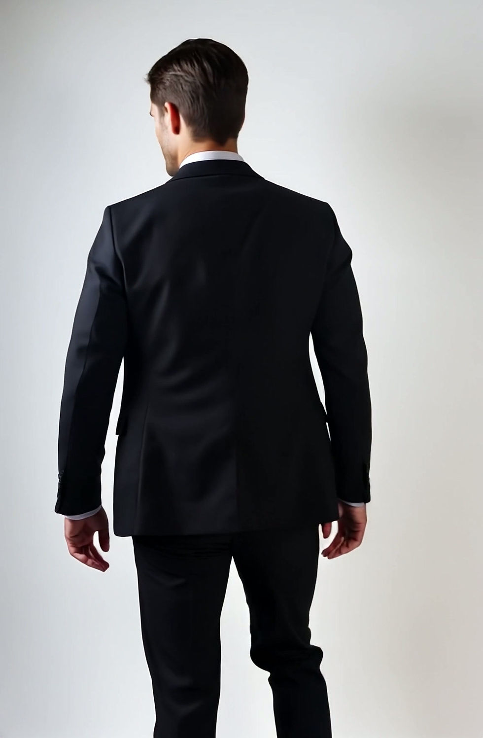 Traje Ejecutivo Negro – Estilo Business Casual