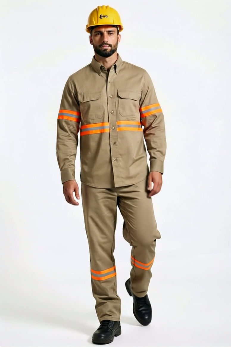 Conjunto Industrial para Caballero Caqui