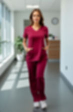 Conjunto Dama Burdeos Anatómico